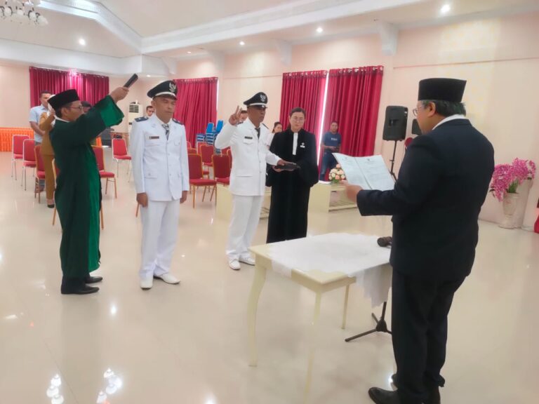 Pelantikan Kapitalaung Malisade dan Timbelang