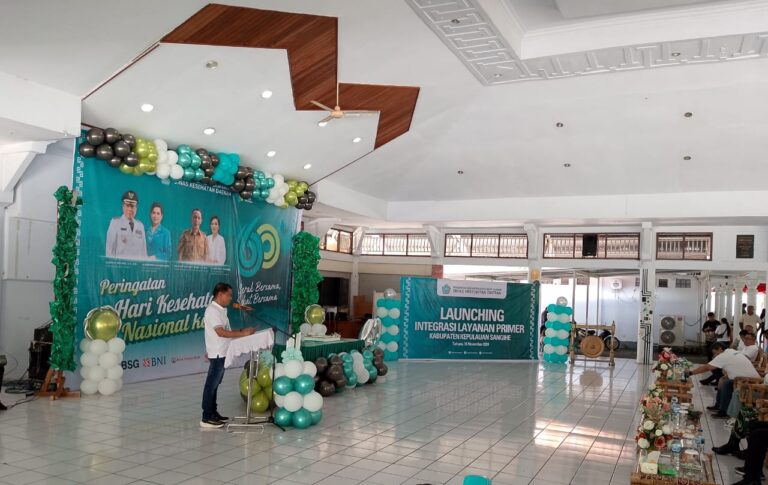 Perayaan Hari Kesehatan Nasional di Sangihe