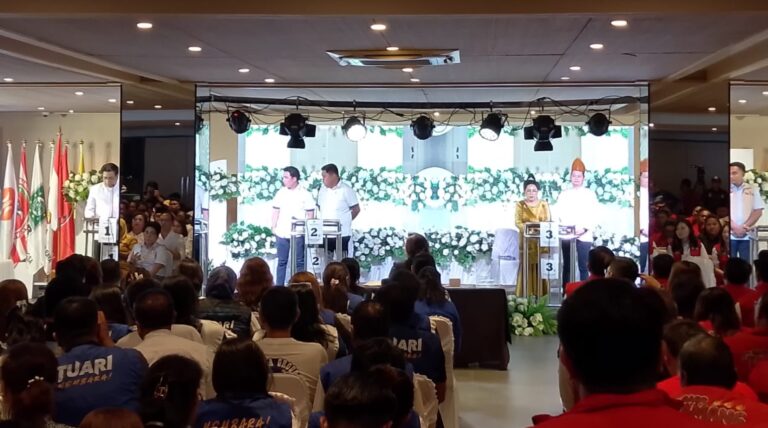 Debat Kedua Paslon Bupati dan Wakil Bupati di Pilkada Sangihe