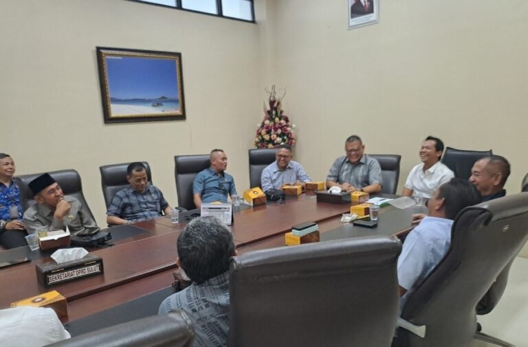 Diterima Langsung Ketua Fraksi Gerindra Louis Schramm, DPRD Kabupaten Bogor Kunker ke DPRD Sulut
