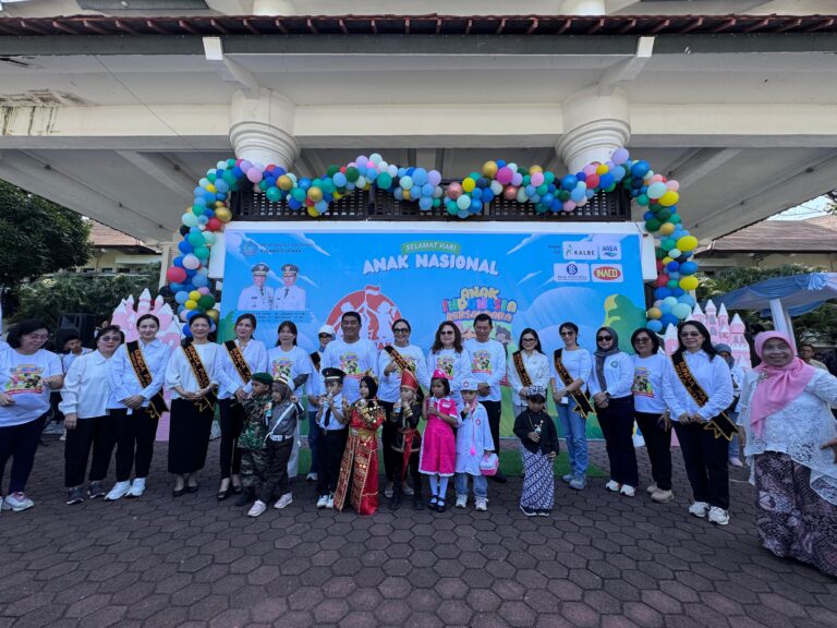 Bunda PAUD Ellen Honandar Sondakh Hadiri Peringatan Hari Anak Nasional Provinsi Sulawesi Utara