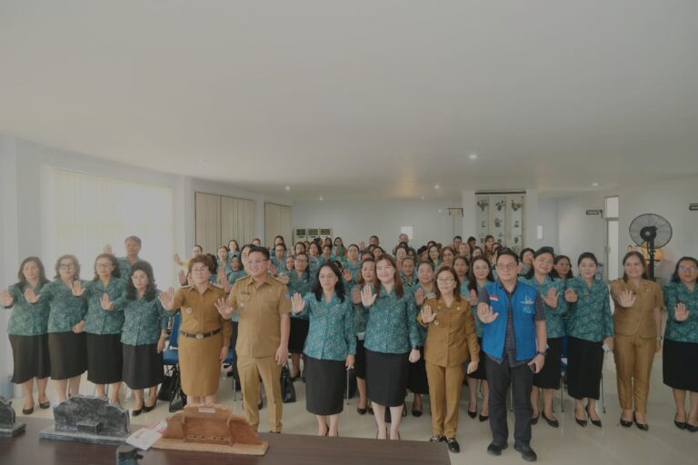 Wawali Randito Maringka Hadiri Sosialisasi Pencegahan Kekerasan  Terhadap Perempuan dan Anak Lingkup Kota Bitung