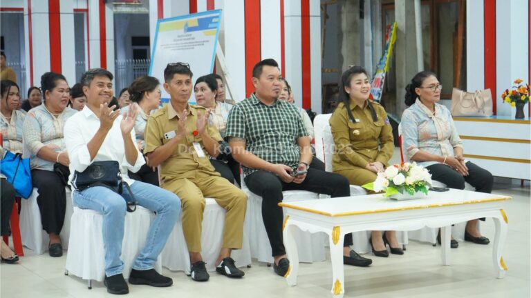 Dalam Rangka HUT Ke-18 Sitaro, Bupati Hadiri Lomba Tarian Ampa Wayer