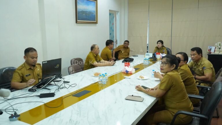 Bupati Bersama Wakil Bupati Hadiri Rapat Virtual Percepatan Swasembada Pangan