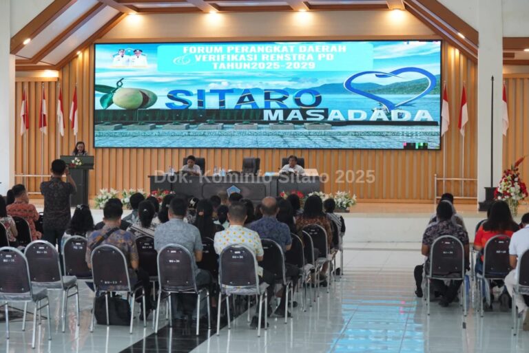 Ini Yang di Lakukan Pemda Sitaro Pada Verifikasi Renstra Perangkat Daerah 2025-2029