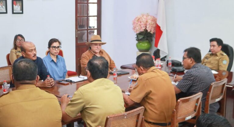 Audensi PT. TMS ke Pemkab Sangihe