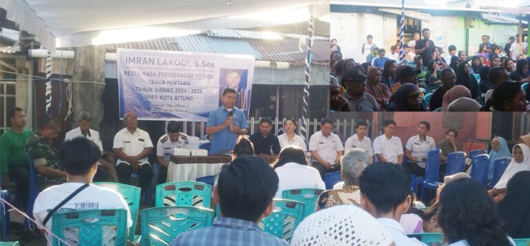Serap Aspirasi Masyarakat, Imbran Lakodi Gelar Reses di Sari kalapa