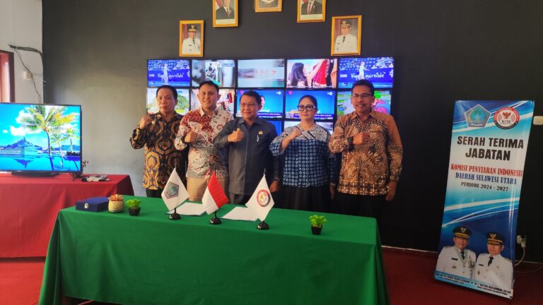 Trully Kerap Resmi Ketua KPID Sulut, Ini Yang Diingatkan Asisten I Denny Mangala