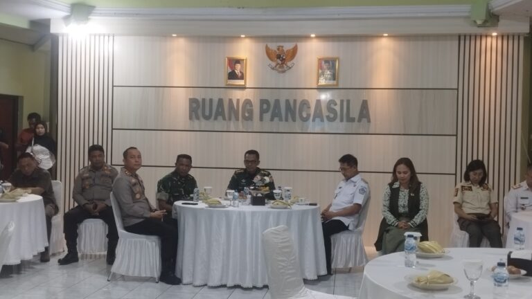 Kodim 1310/Bitung Menerima Kunjungan Kerja Tim Penilai Lomba Binter