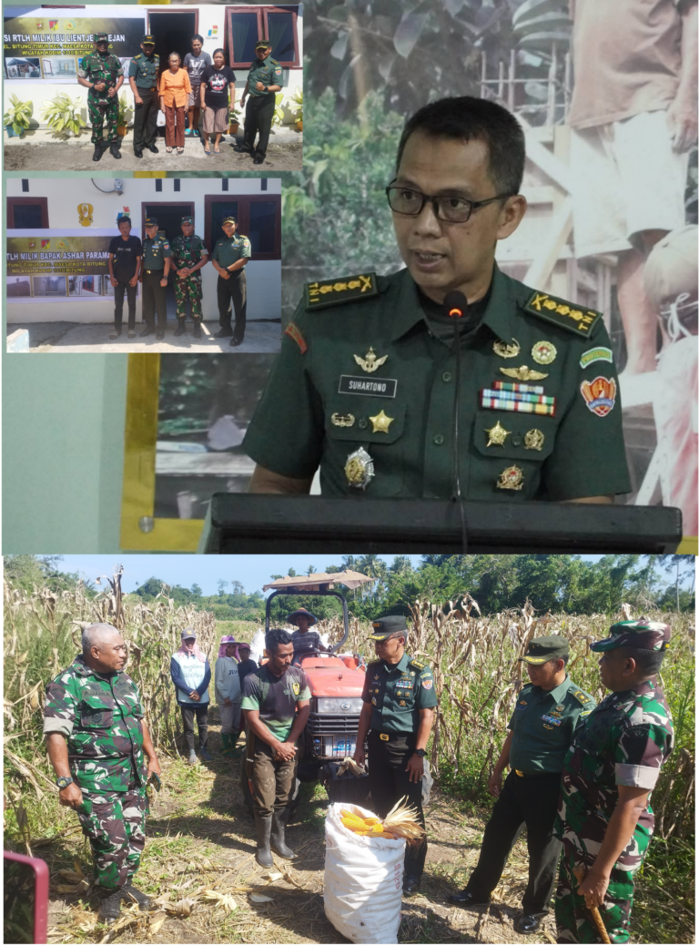 Wakili Kodam XIII/Merdeka, Kodim 1310/ Bitung Ikut Lomba Binter Tahun 2025