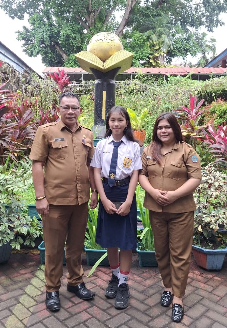 Khendyz Wakili Bitung di Lomba OSN Tingkat Nasional Cabang Matematika