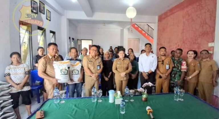 Pemkab Sitaro Salurkan Bantuan Beras Pangan Ke-10 Kecamatan.