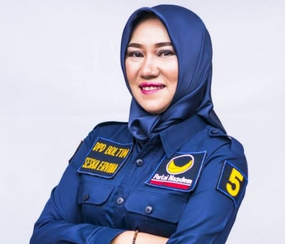 Gantikan Braien Waworuntu, Seska Budiman Dipercayakan Sebagai Ketua Fraksi Nasdem di DPRD Sulut