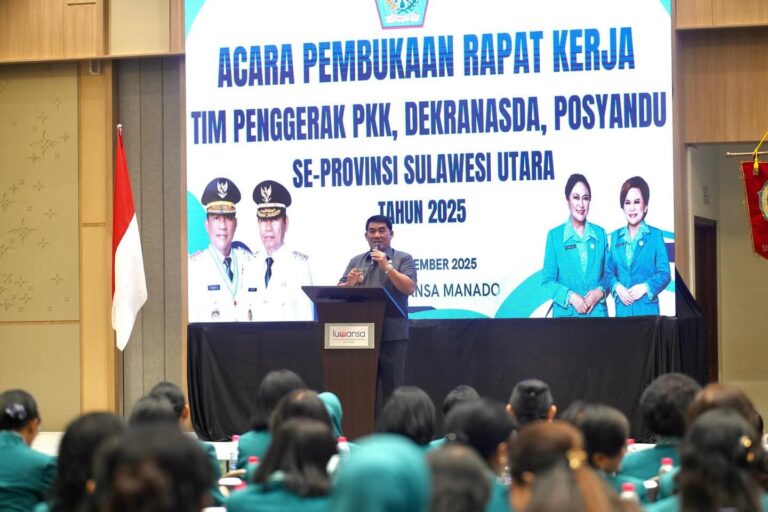 Gubernur Hadiri Pembukaan Rakerda PKK, Dekranasda, dan Posyandu Sulut: Tekankan Sinergi untuk Kesejahteraan Masyarakat