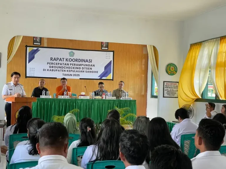 Rakor Percepatan Perampungan Groundchecking DTSEN Tahun 2025