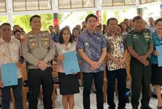 Pelantikan Pengurus LKK Se-Kecamatan Tahuna Timur