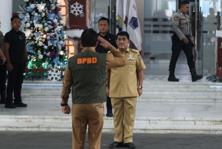 Gubernur Pimpin Apel Siaga Bencana, Tegaskan Kesiapsiagaan Hadapi Cuaca Ekstrem di Sulut