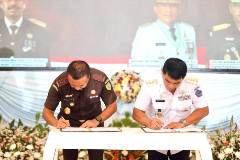 Pemprov – Kejati Sulut Teken MoU, Perkuat Penegakan Hukum Humanis, Gubernur: Harus Diimplementasikan !
