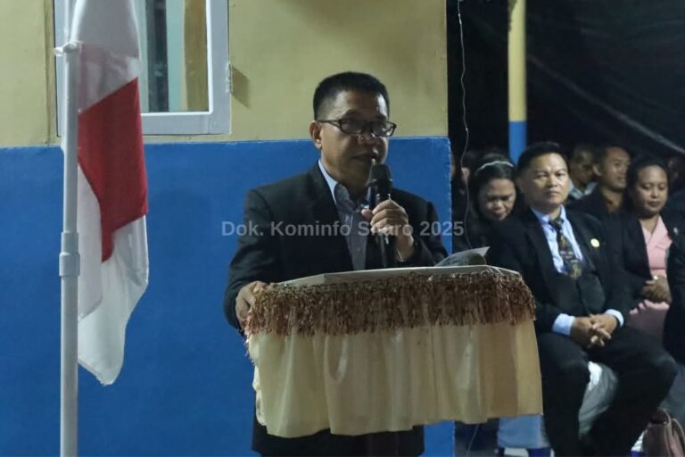 Staf Ahli Bupati Hadiri Ibadah Syukur Peresmian dan Penetapan Gembala GBI Gosyen Laghaeng