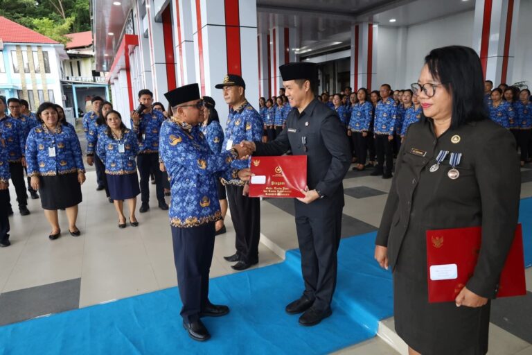 Dedikasi ASN Sitaro Diapresiasi pada Momentum Upacara Korpri