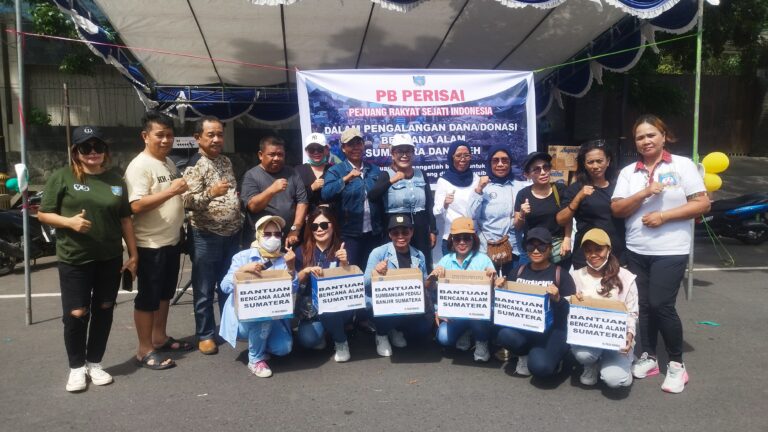 PB PERISAI Gelar Aksi Kemanusiaan Untuk Korban Bencana di Sumatera dan Aceh