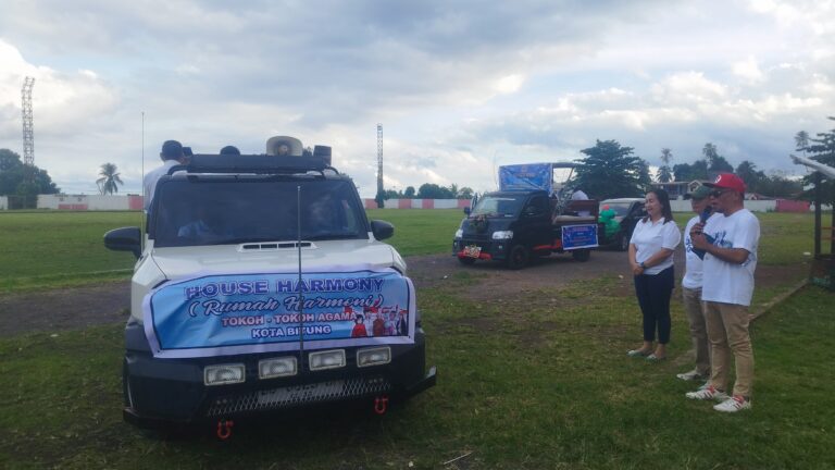 Wujudkan Kebersamaan dan Toleransi, Parade Kendaraan Natal Bertajuk Harmoni Christmas Sukses Digelar di Kota Bitung