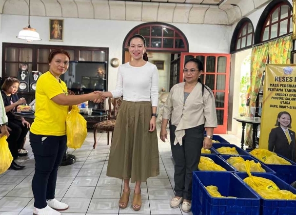 Reses di Minut-Bitung Cindy Wurangian Menerima Banyak Aspirasi