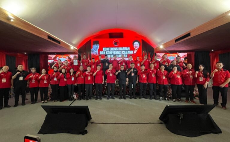 Olly Dondokambey Kembali Terpilih Ketua DPD PDI Perjuangan Sulawesi Utara