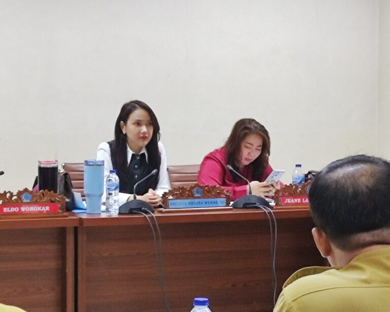 Kurang Proaktif dengan Pemerintah Pusat, Angelia Wenas Soroti Kinerja Dispertanak Provinsi Sulut