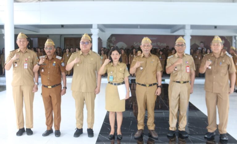 Wabup Tendris Bulahari Pimpin Apel Kerja Bersama ASN di Awal April 2026