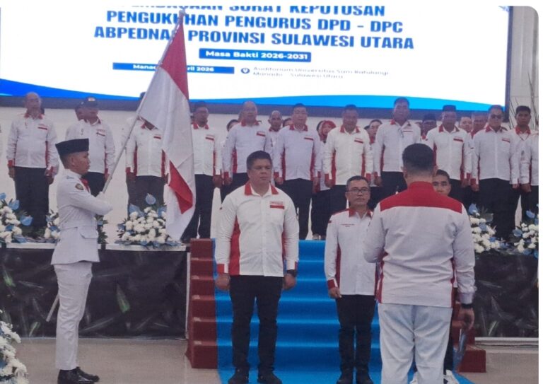 Henry Walukow Dilantik Bendahara ABPEDNAS Sulut