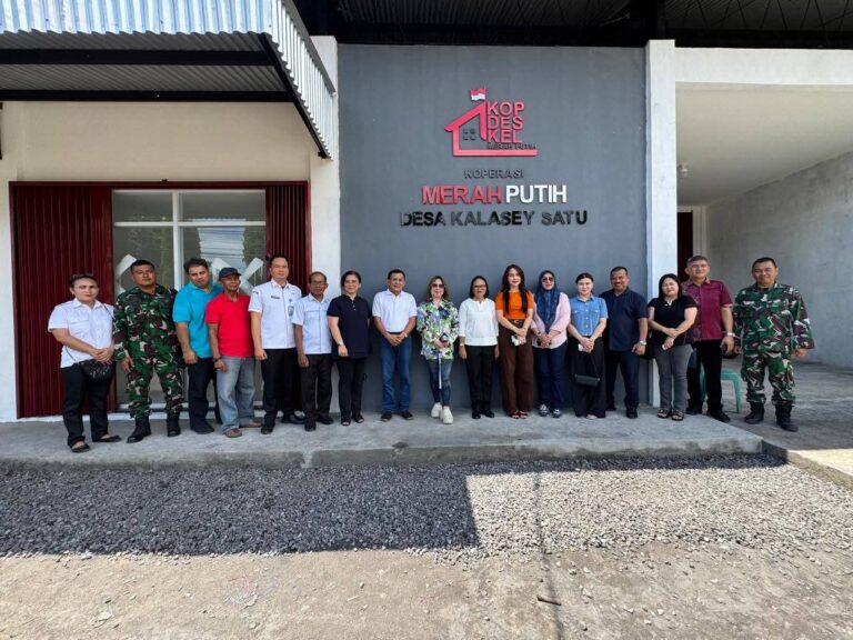 Mendapat Perhatian Komisi II DPRD Sulut, Koperasi Merah Putih Desa Kalasey Satu Selesai Dibangun