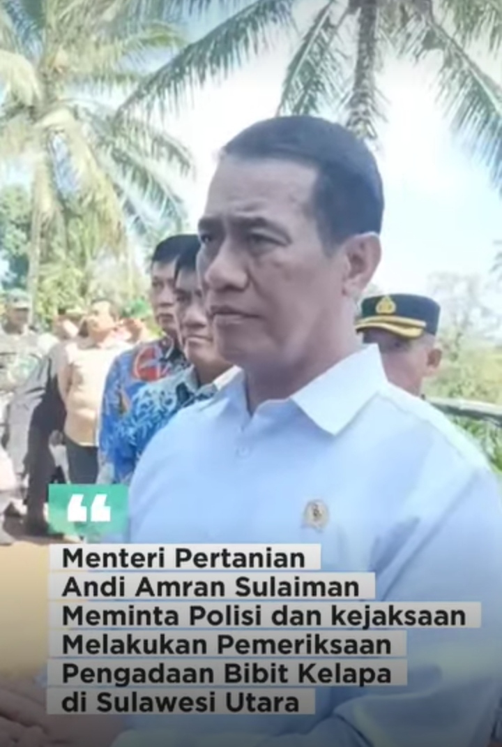 Mentan Geram Sidak Kebun Bibit Kelapa di Bengkol, Minta Polisi dan Kejaksaan Turun Tangan