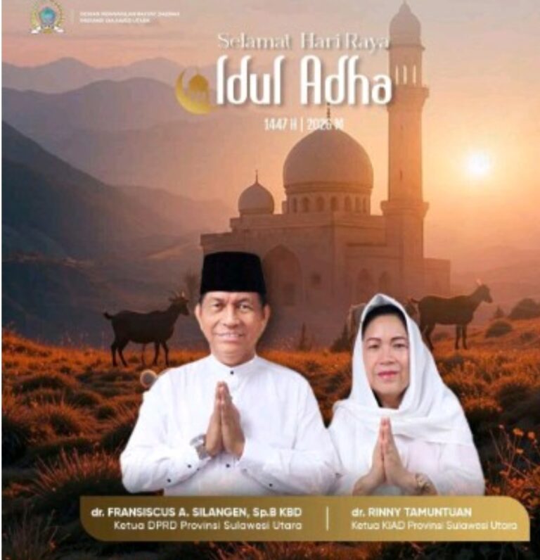 Idul Adha 1447 H, Fransiscus Silangen : Semangat Berkurban Dapat Terus Memupuk  Rasa Empati Antar Sesama Sehingga Kedamaian dan Toleransi Tetap Terjaga