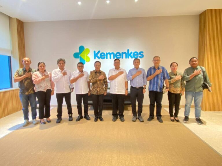 Plt Bupati Sitaro Audiensi dengan Wakil Menteri Kesehatan RI Bahas Penguatan Layanan Kesehatan Daerah
