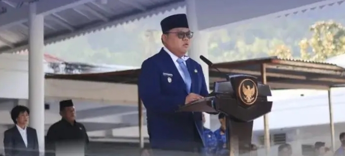 Bulahari Pimpin Apel Kerja ASN Bulan Mei 2026