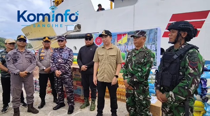 Bantuan Pangan dan Pelayanan Kesehatan Bagi Warga Terdampak Gempa di Pulau Marore