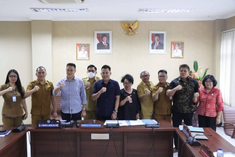 Evaluasi Realisasi Triwulan II, Komisi I DPRD Sulut RDP Bersama Mitra Kerja