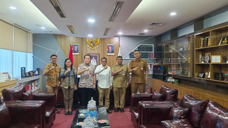 PLT BUPATI SITARO AUDIENSI DENGAN DIRJEN BINA KEUANGAN DAERAH KEMENDAGRI