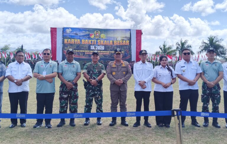Wabup Tendris Bulahari Hadiri Pembukaan Karya Bakti Skala Besar Tahun 2026