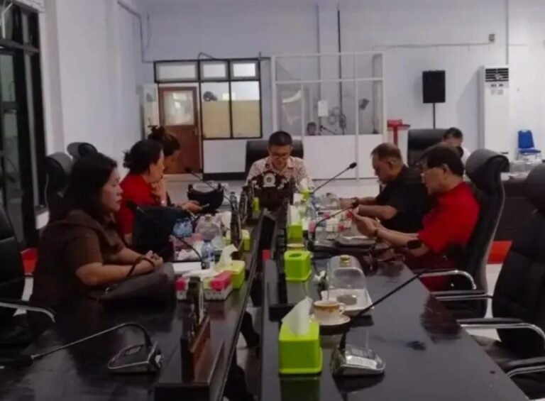 DPRD Sitaro Gelar Rapat Banmus Pelantikan Ketua DPRD