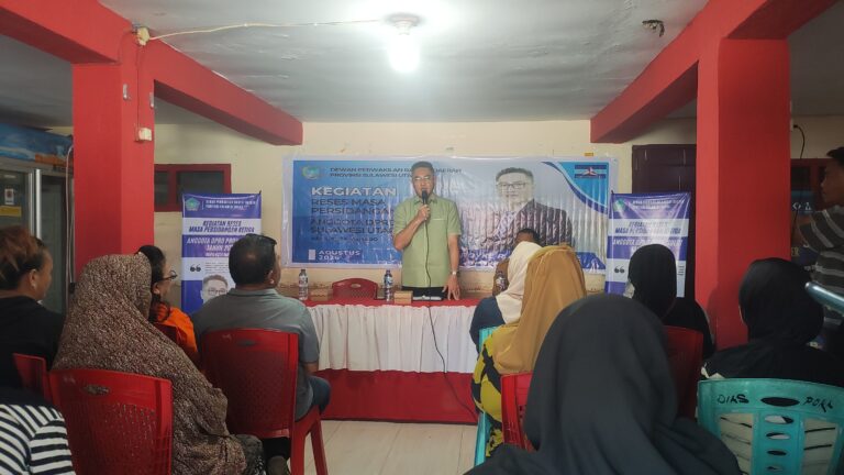 Reses di Kelurahan Karame, Masalah Sampah, Soal Tarkam dan Pendidikan Disampaikan Warga ke Royke Anter