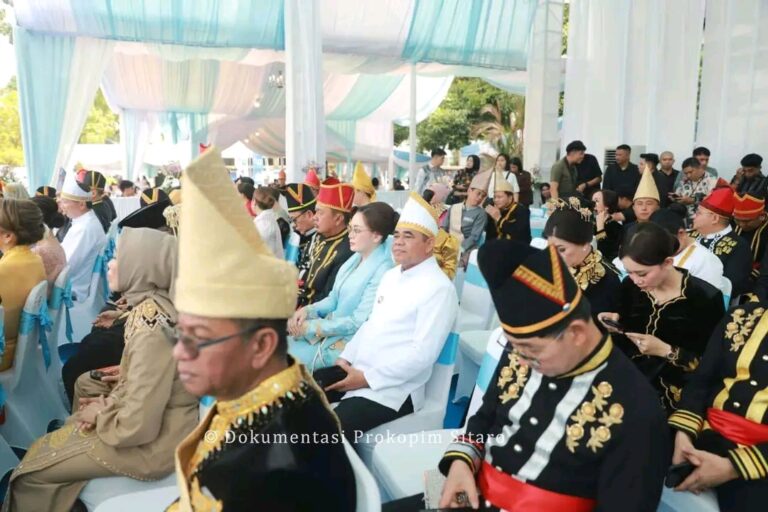 Makainas, Hadiri Peringatan Upacara HUT Ke-62 Pemprov Sulut