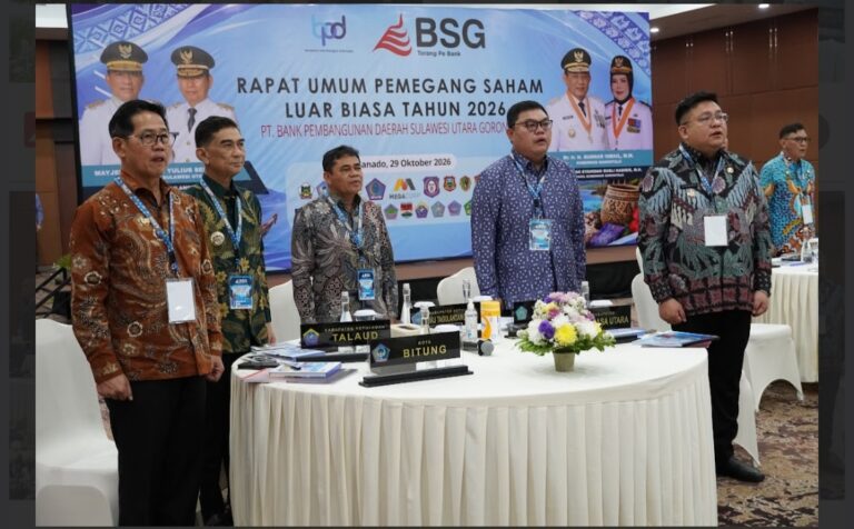 Tindak Lanjut Surat OJK Nomor S-264/KO.163/2026, Heronimus Makainas Hadiri RUPS LB Bank SulutGo.