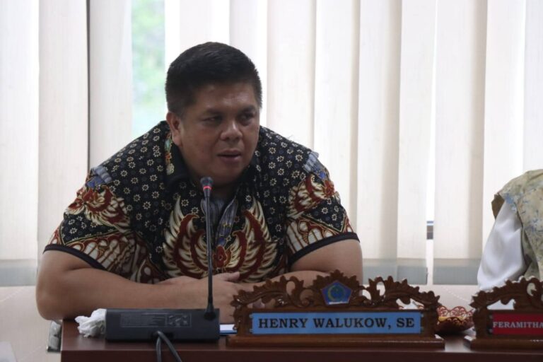 Henry Walukow Ingatkan Dinas Kominfo Kasus  Sedang Ditangani Polda Jangan  Terulang Lagi